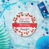 バレンタインの誕生会のアイディア ペーパープレート (パーティー)