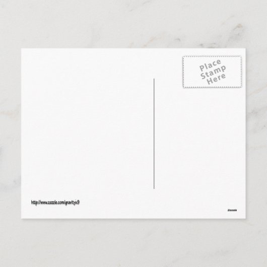 バレンタインの贈り物でペンギンを愛で襲った シーズンポストカード (裏面)