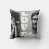 バレンタインの贈り物を愛する4組のフォトカップル クッション (裏面)