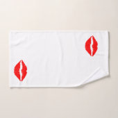 バレンタインの贈り物バレンタインの贈り物はパーソナライズされる バスタオルセット (ハンドタオル)