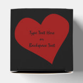 バレンタインの贈り物ボックスパーソナライズされたラブボックス フェイバーボックス (上部)