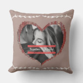 バレンタインの贈り物 クッション (正面)