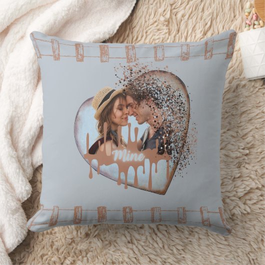 バレンタインの贈り物 クッション (ブランケット)