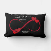 バレンタインの贈り物 ランバークッション (正面)