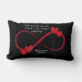 バレンタインの贈り物 ランバークッション