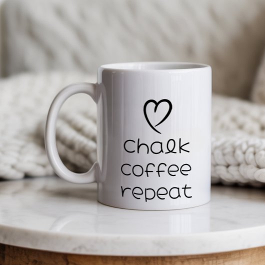 バレンタインの贈り物　先生への感謝 マグカップ