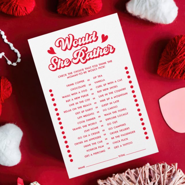 バレンタインの赤ちゃんシャワーは彼女はむしろゲームだろう (クリエイターアップロード済み)