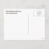 バレンタインの通りの郵便はがき シーズンポストカード (裏面)