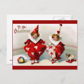 バレンタインの道化師 シーズンポストカード (正面/裏面)