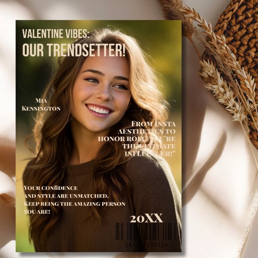 バレンタインの雰囲気: Trendsetterトリビュートカード シーズンカード