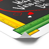 バレンタインの願いを先生 ポスター (角)