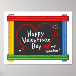 バレンタインの願いを先生 ポスター