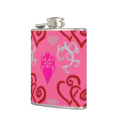 バレンタインの飲み物フラスコ – スポーツギアギフト フラスク (左)