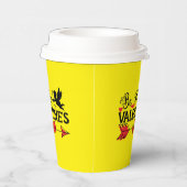 バレンタインのTシャツ 紙コップ (右)