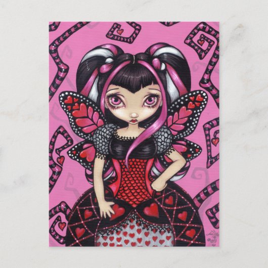 「バレンタインはどこだ？」 ポストカード (正面)