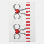 バレンタインはキッチンハンドタオルが大好き キッチンタオル (縦)