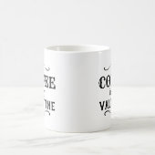 バレンタインはコーヒー様 コーヒーマグカップ (中央)