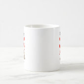 バレンタインはスパニエル 愛犬家のバレンタインデー コーヒーマグカップ (中央)