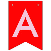 バレンタインは旗をバントする鉱山の赤いハートです バンティングフラッグ (第2の旗)