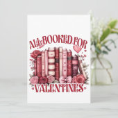 バレンタインは本でいっぱい！ 本好きな人 シーズンカード (スタンド正面)