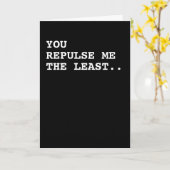 バレンタインは私をリパルス最も少ない カード (黄色い花)