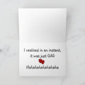 バレンタインは"笑わされるで及び残酷なおもしろいな感じ"を得ました シーズンカード (内部)