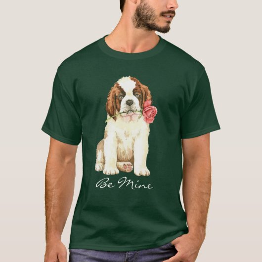 バレンタインばら色のサンベルナール峠 Tシャツ (正面)