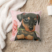 バレンタインばら色分Pin クッション (ブランケット)