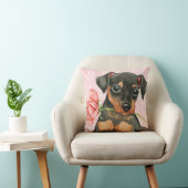 バレンタインばら色分Pin クッション (椅子)