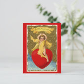 バレンタインへ – はがき シーズンポストカード (スタンド正面)