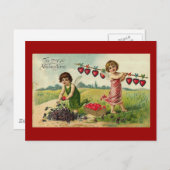 バレンタインへ(12) シーズンポストカード (正面/裏面)