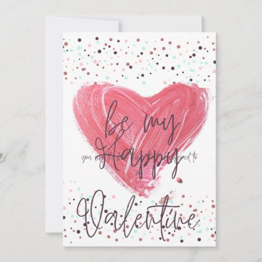 バレンタインをくれる?バレンタインデイカード サンキューカード (正面)