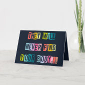 バレンタインを見つけられなおもしろいい シーズンカード (正面)