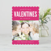 . .バレンタインを送ると、かわいい写真カードを シーズンカード (スタンド正面)