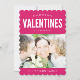. .バレンタインを送ると、かわいい写真カードを シーズンカード