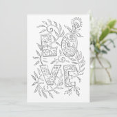 バレンタインアダルトカラーリングカード シーズンカード (スタンド正面)