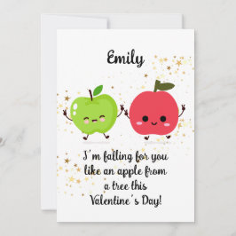 バレンタインアップルカード シーズンカード