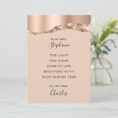 バレンタインアニバーシャルロマンチック詩バラ金ゴールド シーズンカード (スタンド正面)