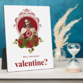 バレンタインイエズス聖ハートカトリック教会 フォトプラーク (側面)