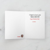 バレンタインオキシモロンOX愛 シーズンカード (内部)