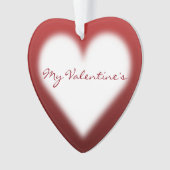 バレンタインオーナメントカスタマイズラヴオーナメント オーナメント (正面)