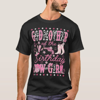 バレンタインカウガールの名付け親 ピンクロデオ Tシャツ