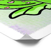 バレンタインカエル ポスター (角)