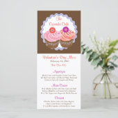 バレンタインカップケーキ メニュー (スタンド正面)