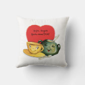 バレンタインカップシュガーポットハート クッション (裏面)