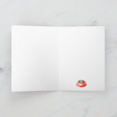 バレンタインカプチーノアートハート カード (内部)