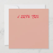 バレンタインカードになりませんか カード (裏面)