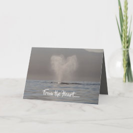 バレンタインカードのハート カード