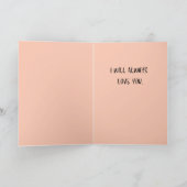 バレンタインカード、にゃんとフレンズ カード (内部)