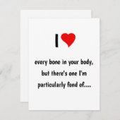 バレンタインカード シーズンカード (正面/裏面)